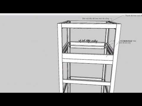 Video Hố thang máy bằng khung thép chấn định hình - youtube