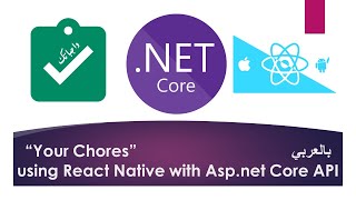 React Native - ASP.NET Core App in Arabic