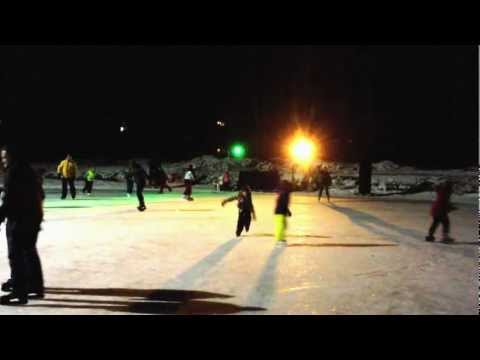 Biesbosch IJsbaan discoschaatsen op de KNSB wedstrijdbaan