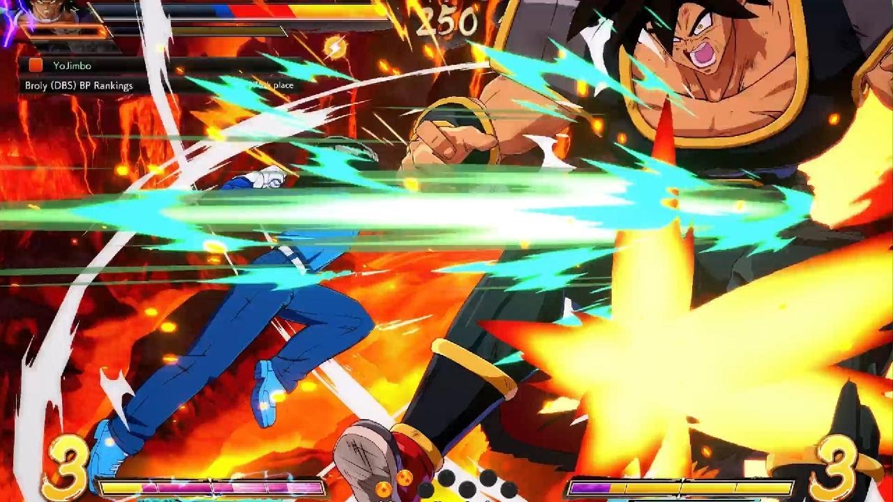 DBFZ 🟩 Android 17 SSB Goku SBaby2 vs 🟧 SSB Gogeta Vegeta DBS Broly