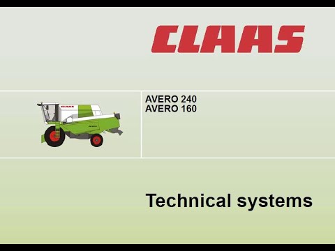 Claas Avero 240 - 160 Technical Systems