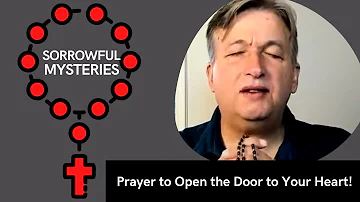 Dr. Tom Curran is praying the Sorrowful Rosary