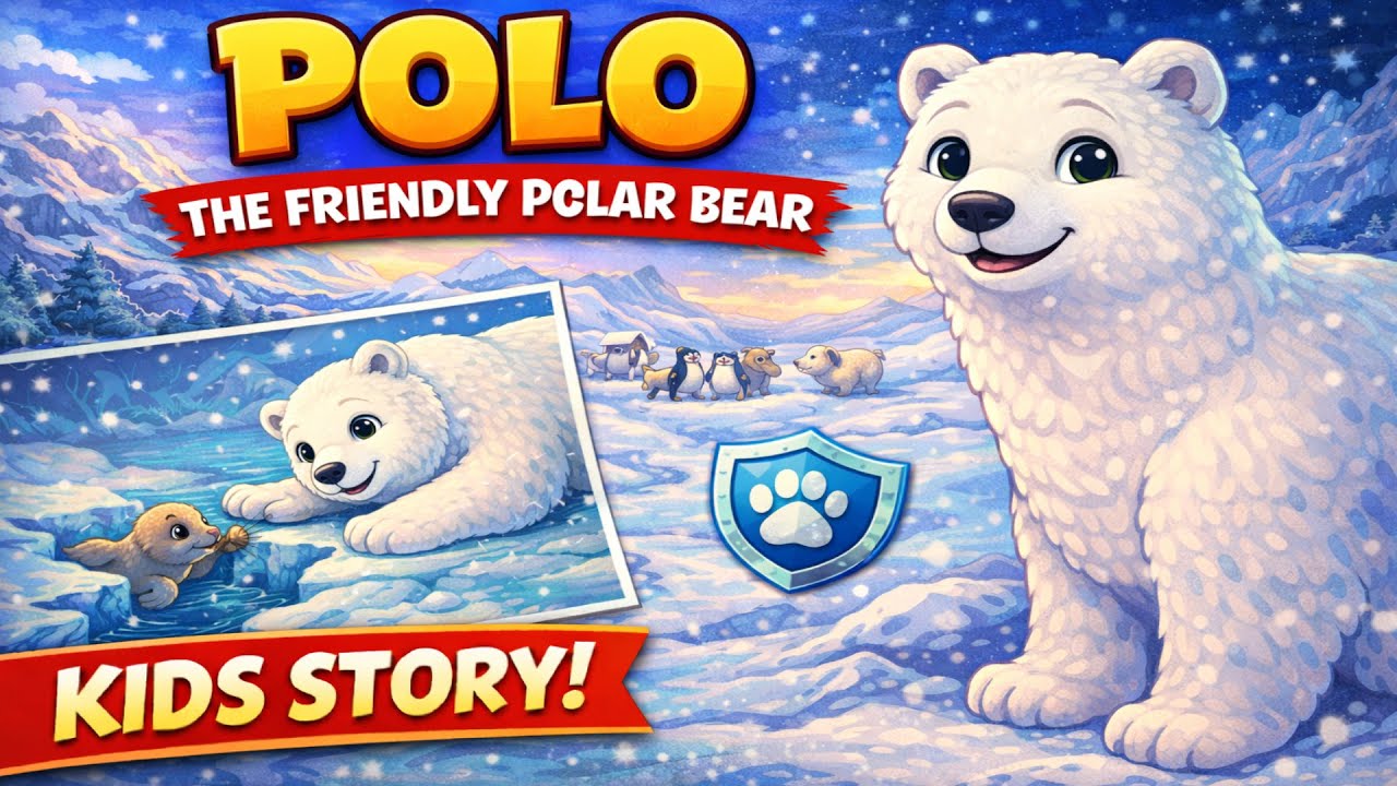 Story Time For Kids - Polo The Friendly Polar Bear