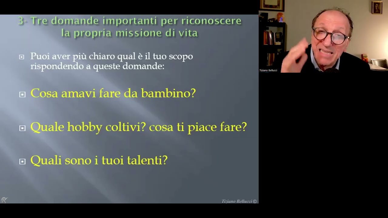 Tre domande importanti per conoscere il tuo destino - Tiziano Bellucci
