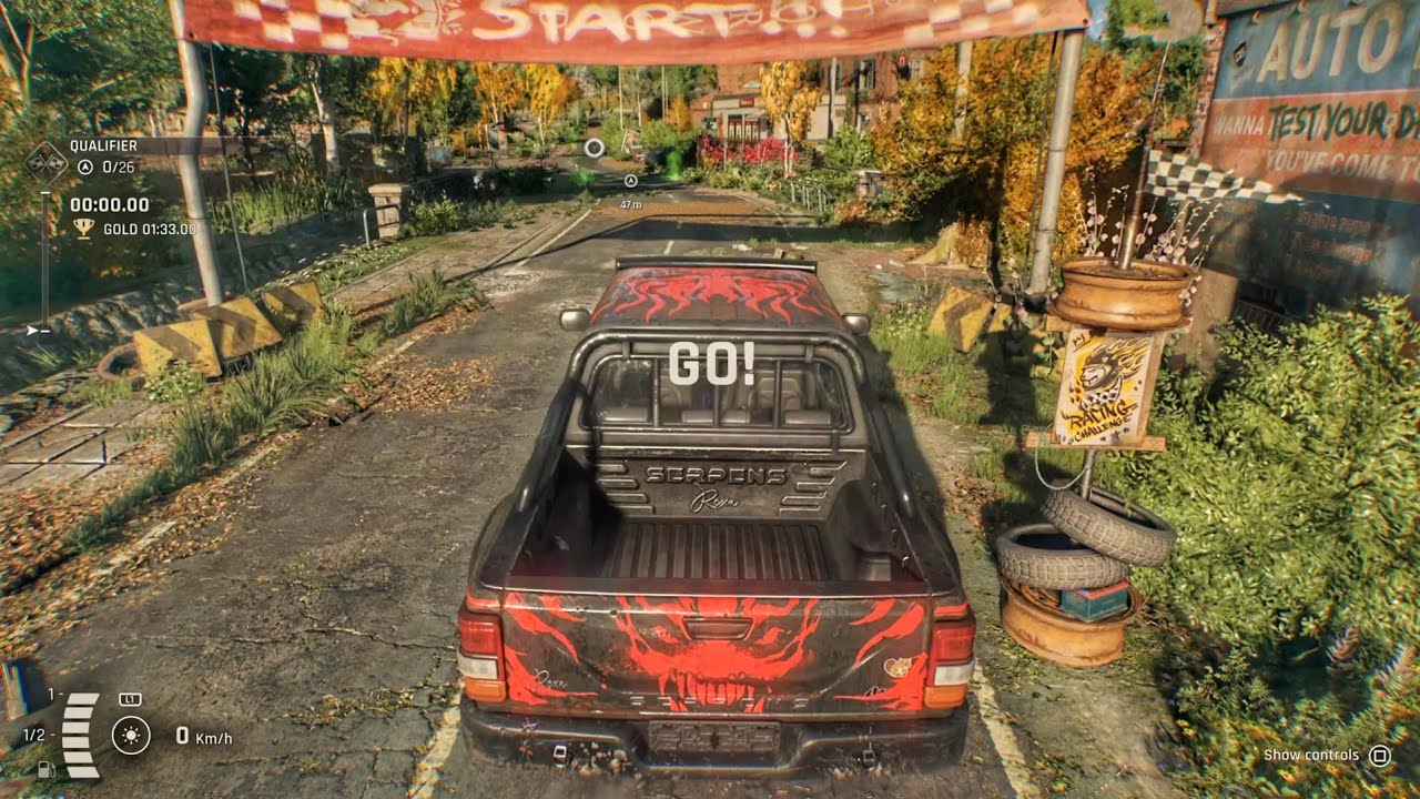 Dying Light: The Beast | Qualifier Challenge - Gold Time Lap Race Gameplay | The Fast and Fortunate