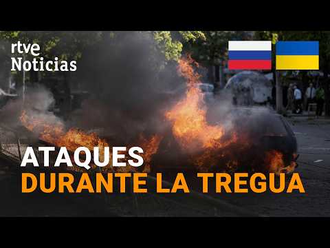 Roto el alto el fuego entre Ucrania y Rusia: Moscú lanza ataques aéreos dejando decenas de muertos