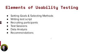 WK 8 Part 3: How to Conduct a Usability Test