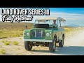 Land rover series 3 88 swb soft top full restoration project by falcon design germany