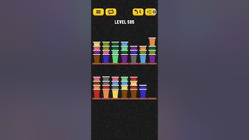 Cup Sort Puzzle Level 585 = Water Sort Puzzle Level 585 = Ball Sort Puzzle Level 585 All the same