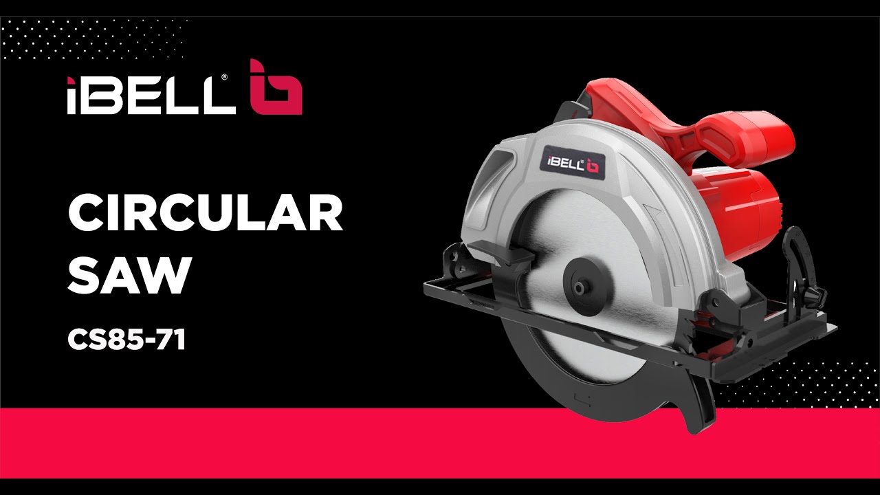 IBELL Circular saw CS8571 Unboxing / Review ibell circular saw