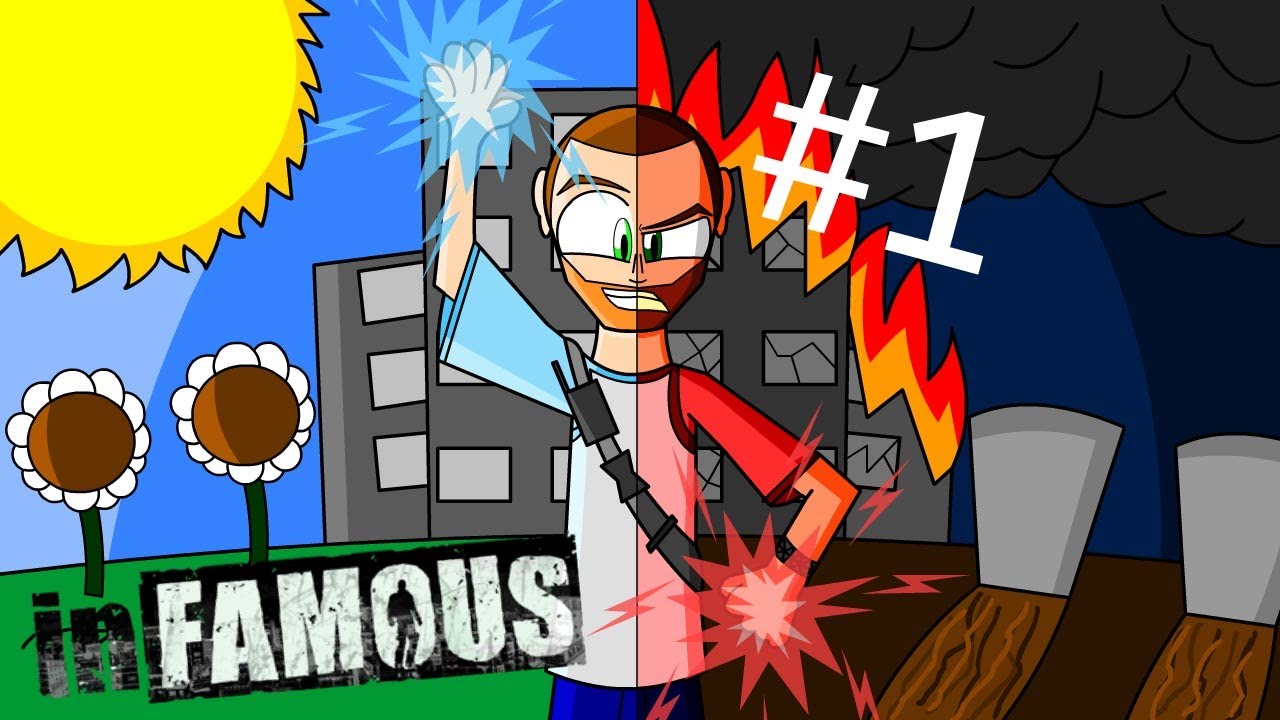 inFamous Part 1 Human Bug Zapper! YouTube