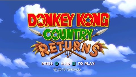 Wii Longplay [010] Donkey Kong Country Returns (World 1 of 8)
