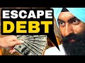 5 PROVEN STEPS To Become DEBT FREE In 2024 | Jaspreet Singh
