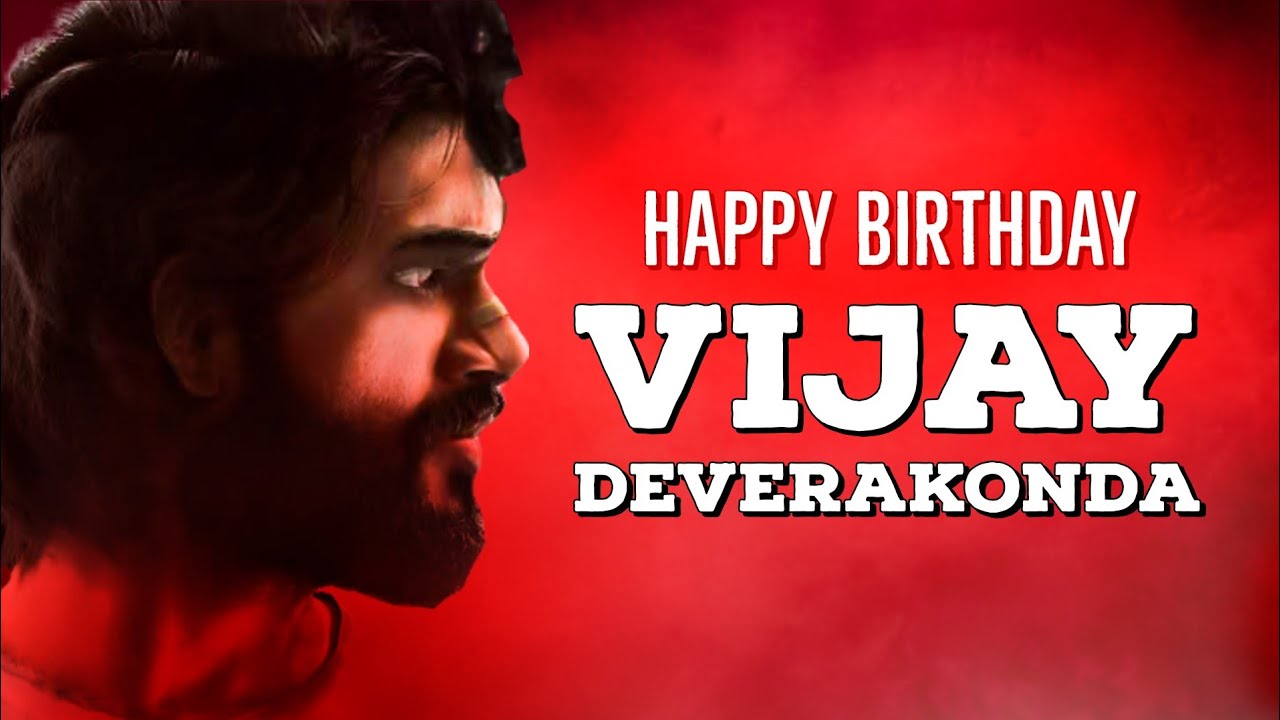 Happy birthday Vijay Deverakonda || The Deverakonda Foundation || Nithin Neo || TS Creative Works