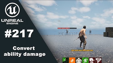 RPG Tutorial 217. Convert ability damage (Unreal Engine 5)
