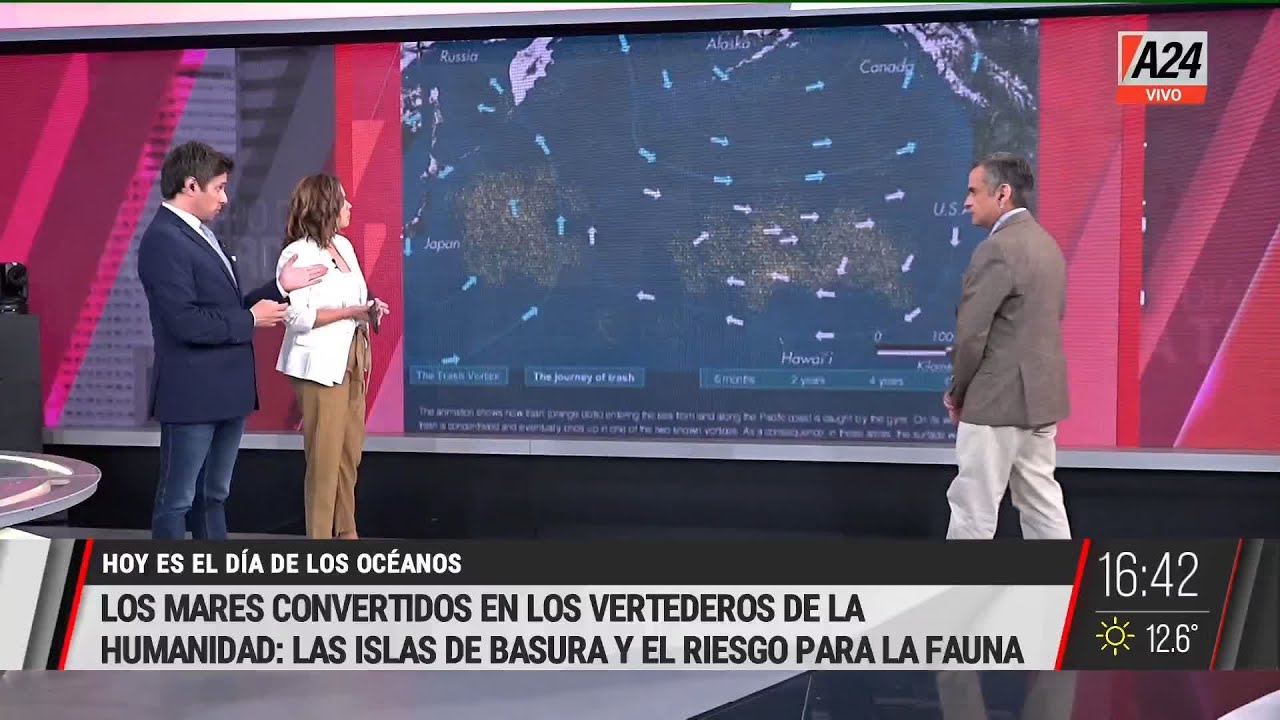 🌊 La isla de la basura en el pacífico ya supera tres veces el tamaño de ...