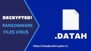 DATAH Ransomware Virus File | Remove [.DATAH ] Virus and Decrypt Files | DATAH Makop Decryptor