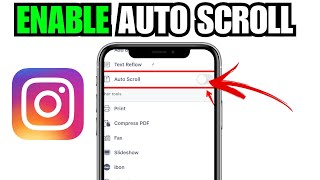 How To Auto Scroll On Instagram Reels (Easy)