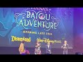 2022 splash mountain switch to tianas bayou adventure panel at d23