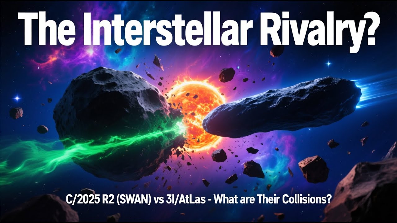 C/2025 R2 (SWAN) vs 3I/ATLAS: The Interstellar Rivalry? - YouTube