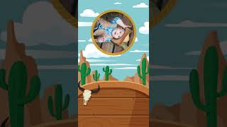 cute cowboy first rodeo birthday invitation, cowboy video invites, animated rodeo invitations, evite
