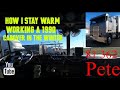 K100E Aerodyne Cabover How I Stay Warm In The Winter, 362 Peterbilt Cabover Interview