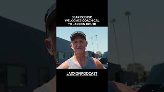 Bear Degidio Welcomes Coach Cal to Jaxxon House