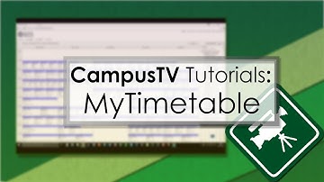 A guide to MyTimetable