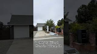 1947 Traditional Home in Oakland, CA #housetour #hometour #bayarea #oakland #oaklandca