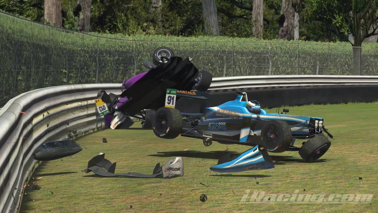 iRacing Crashes Compilation #6 NO MUSIC (Sim Racing Accidents) - YouTube