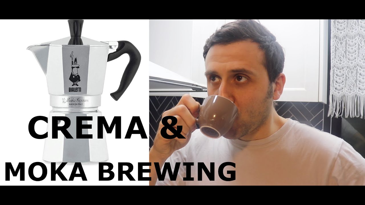 HOW TO BREW WITH A MOKA \u0026 COFFEE CREMA 