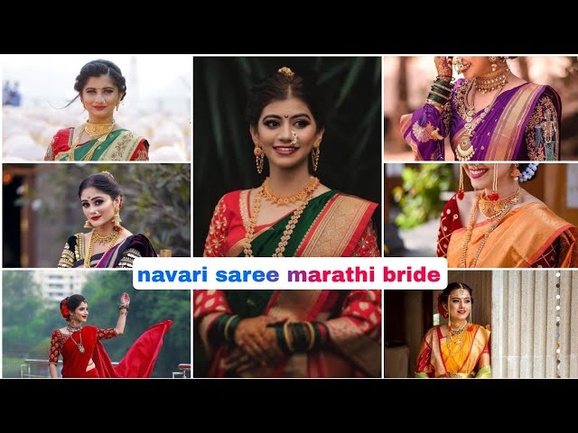 nauvari saree photoshoot poses | kasta saree look #photoshoot Nauvari saree  look - YouTube