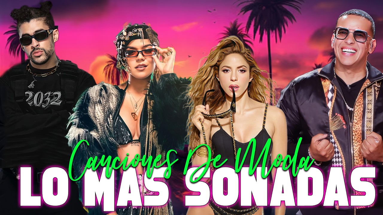 Sebastián Yatra, Manuel Turizo, Maluma, KAROL G, Shakira, Luis Fonsi, Enrique Iglesias, Bad Bunny,..