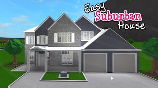 Bloxburg Suburban Family Home 80k