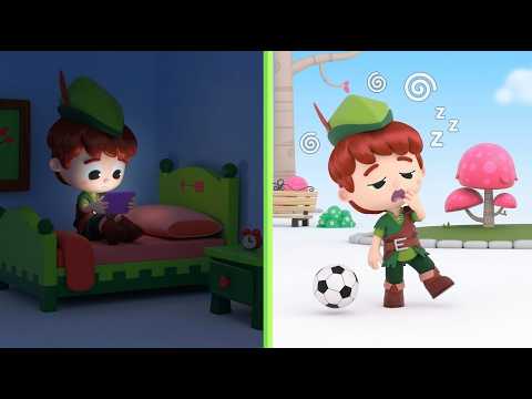 Robin Hood Doesn't Want to Go to Bed! 🛏️ Fairy Tales | Increditales