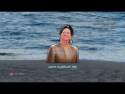 وردة من دمنا أم كلثوم بالذكاء الاصطناعي نسخة طويلة وواضحة