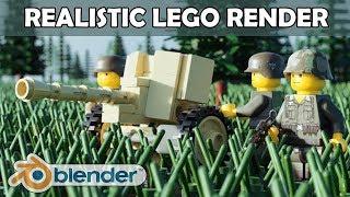 Realistic Blender Tutorial How to Get Lego Photo Realism Using Mecabricks and Stud.io Render