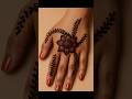 🌸 Easy Simple Floral Mehendi Design| New Mehndi 2025 #mehndi #henna #viral #backhandmehndidesign