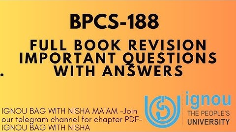 BPCS-188(सामाजिक मनोविज्ञान का अनुप्रयोग) I FULL BOOK REVISION with most important questions answers