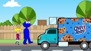 Angelica And Cookie Monster Steal A Chips Ahoy Truck From The Nabisco Factoryarrestedgrounded