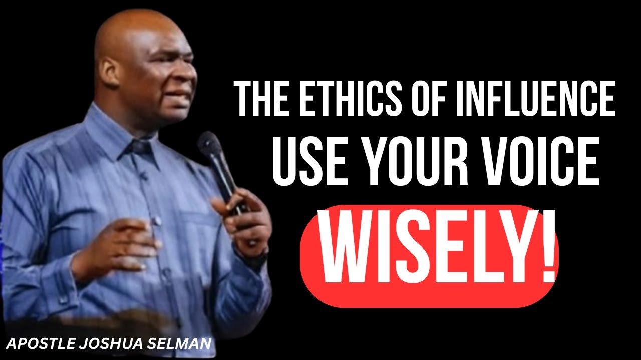 «ЭТИКА ВЛИЯНИЯ — ТО, ЧТО ПРОВЕРЯЕТ БОГ, ПРЕЖДЕ ЧЕМ ПОДНЯТЬ ЧЕЛОВЕКА!»