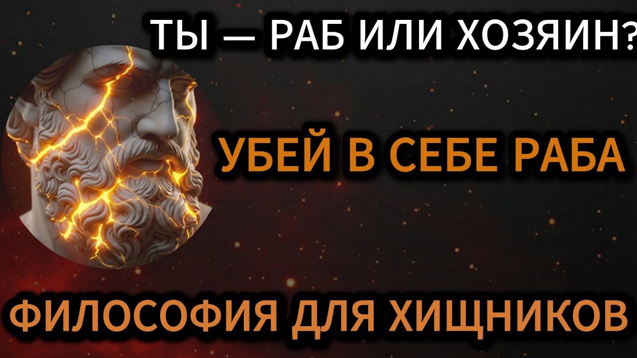 ФИЛОСОФИЯ ДЛЯ ХИЩНИКОВ: Как убить в себе слабака?