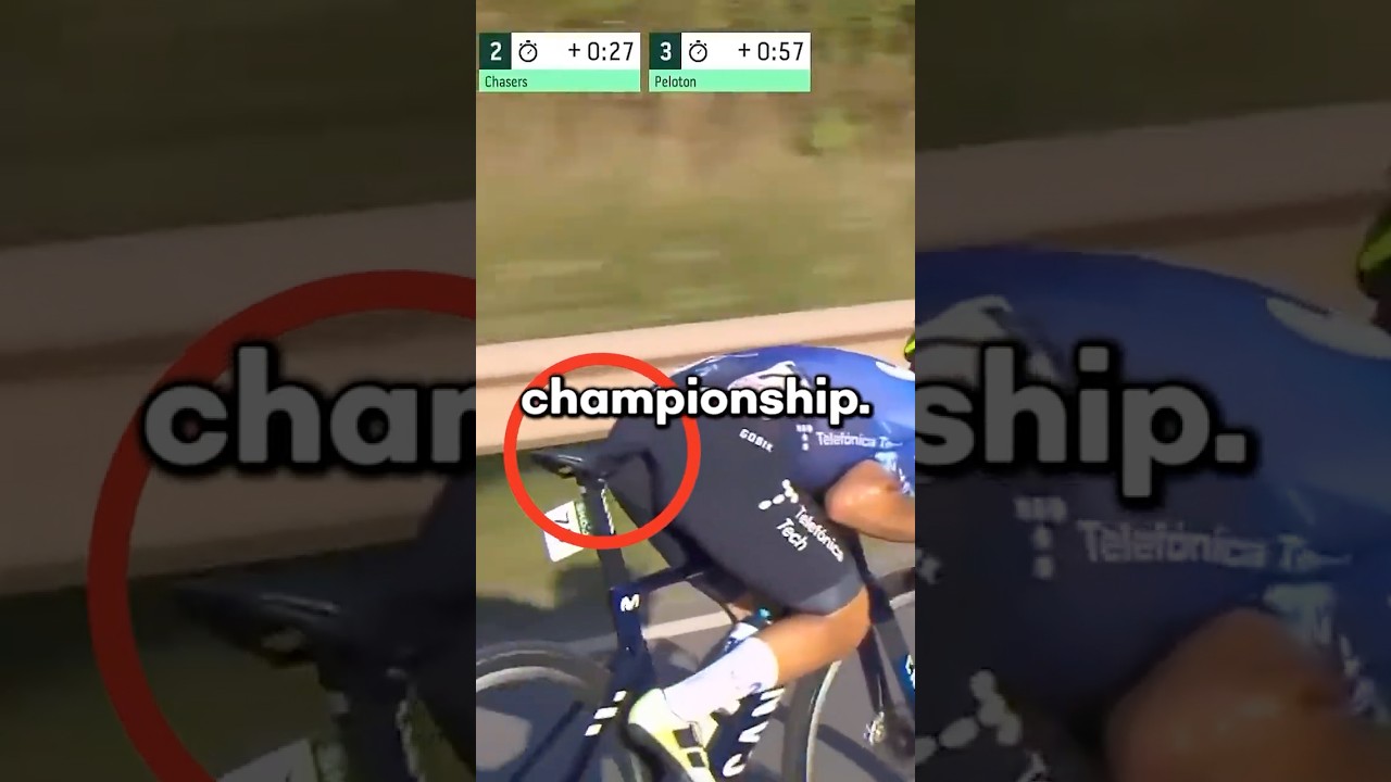 What a Weird Strategy... 🤣💀 (@tntsportscycling)