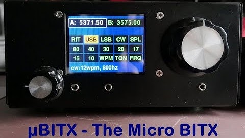 The µBITX HF QRP Transceiver                         #059