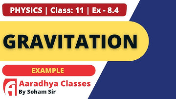 EXAMPLE 8.4 CLASS 11 CHAPTER 8 PHYSICS BY SOHAM SIR AARADHYA CLASSES ENGLISH MEDIUM