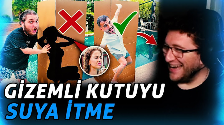 EFE UYGAÇ ALİ BİÇİM SAKIN YANLIŞ GİZEMLİ KUTUYU SUYA İTME (ÖLERSİN) İZLİYOR
