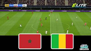 SIMULACIÓN Morocco vs Mali International Friendly 2026 eFootball PES 2021 screenshot 5