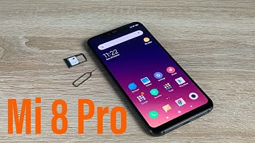 How to insert sim card into Xiaomi Mi 8 Pro