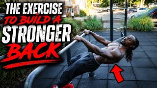 The exercise to build a stronger back !