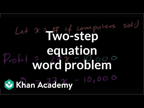 Basic linear equation